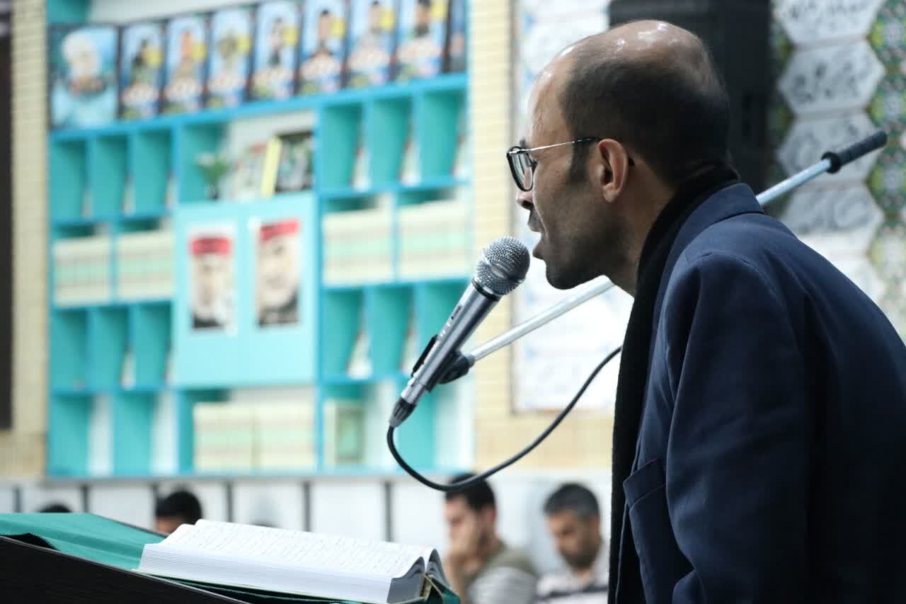 حضور دهه هشتادی های فسایی در مراسم معنوی اعتکاف