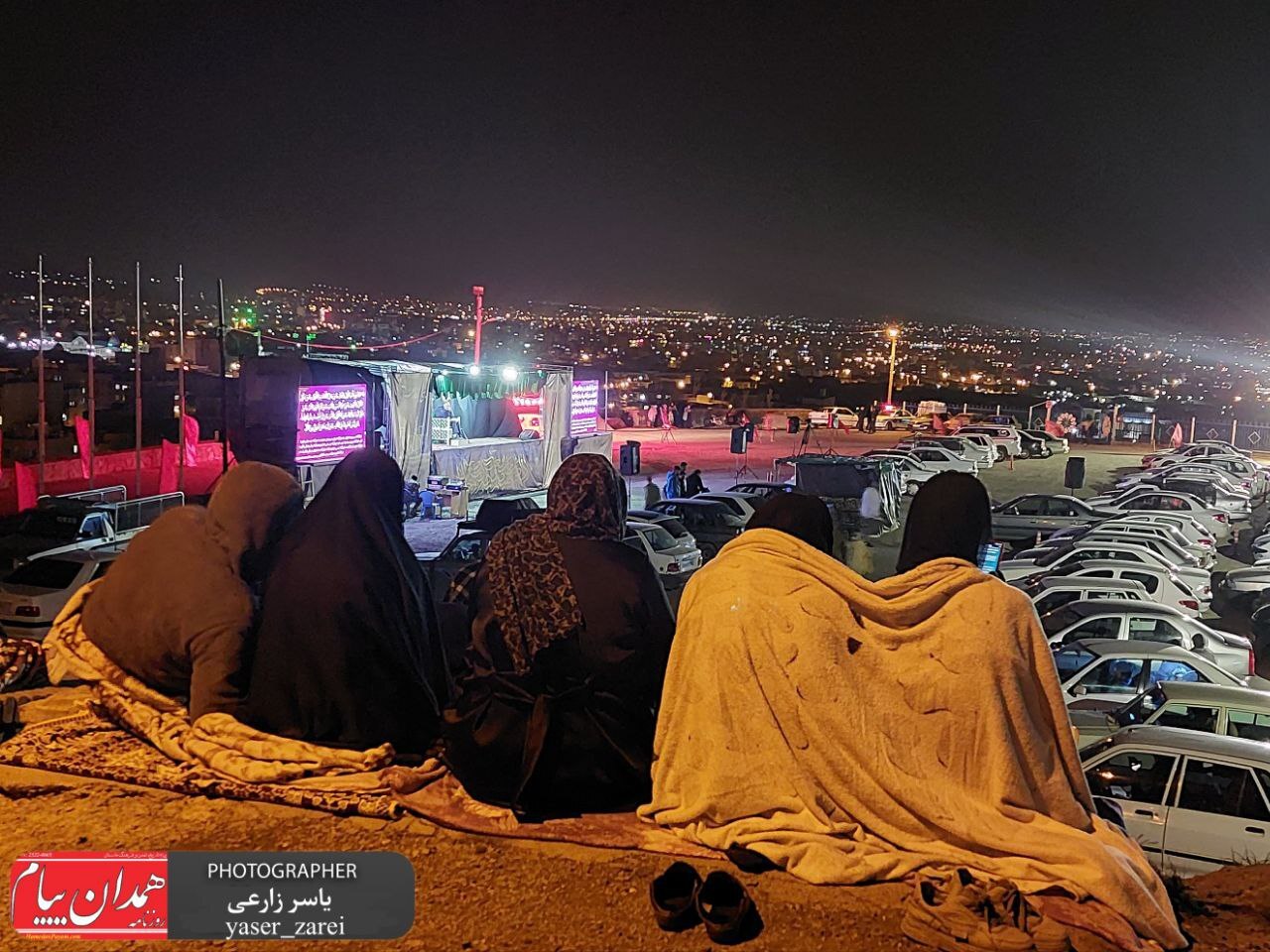 برگزاری مراسم&zwnj; احیای شب های قدر به صورت خودرویی در همدان