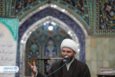 افطاری خانوادگی طلاب حوزه مشکات