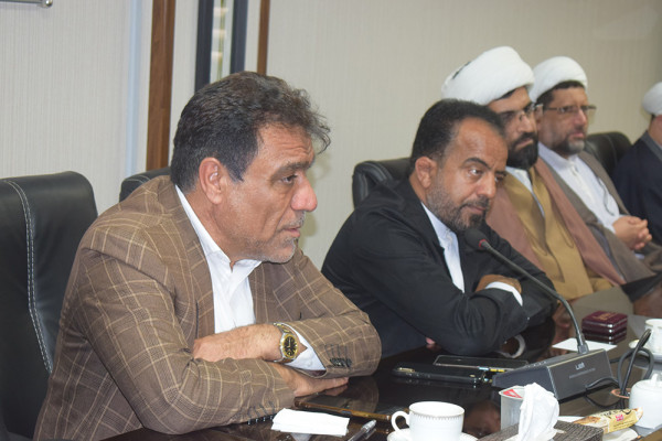 دیدار اعضای هیئت رئیسه شورای هیئات مذهبی کشور با استاندار بوشهر