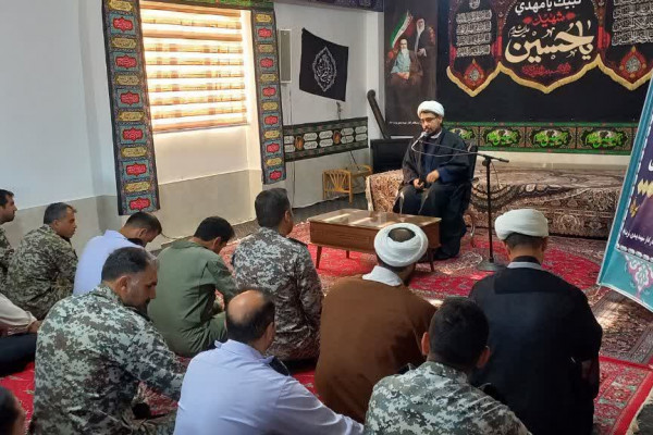 حضور رئیس اداره تبلیغات اسلامی تربت‌جام در جمع نیروهای پدافند ارتش و تجلیل از غیرت و مردانگی آنان