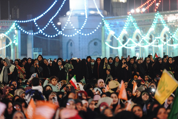 محفل قرآنی امام‌زمانی‌ها در مسجد جمکران