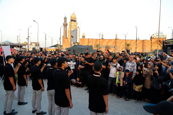 تشکل نوآوین، سنگر روایت‌گری نوجوانان را در مسیر اربعین برپا کرد