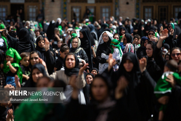 مراسم «شیرخوارگان حسینی» در سراسر کشور