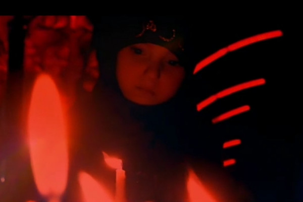 گردهمایی کودکان عاشورایی در جزیره هرمز برگزار شد