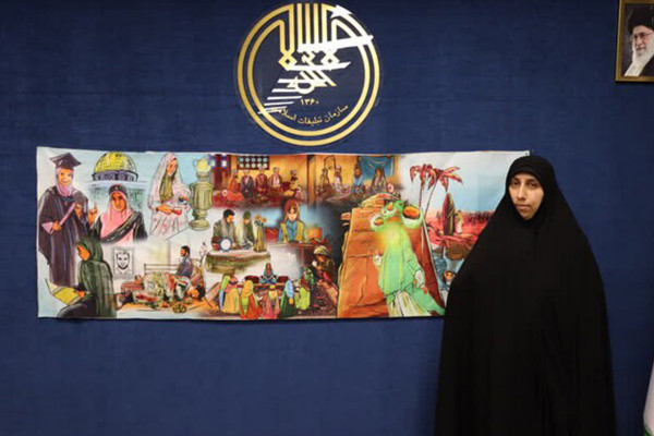 طرح پرده‌خوانی‌ مادران مقاومت برگزار شد