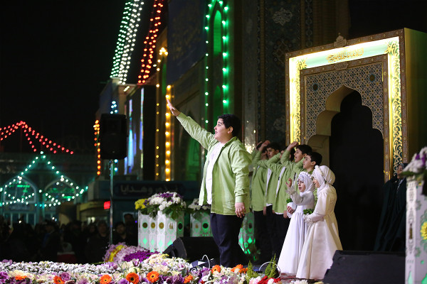 محفل قرآنی امام‌زمانی‌ها در مسجد جمکران