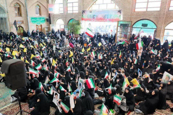 تجمع بانوان زینبی تبریز در محکومیت جنایات صهیونیست ها