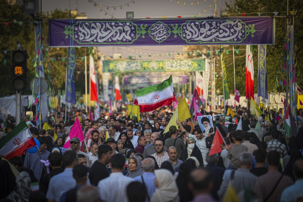 Kilometer-long Ghadir March