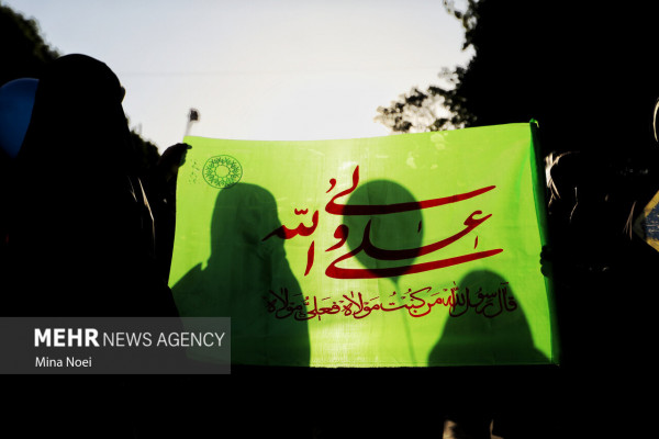 صوبوں میں غدیر کا کلومیٹروں لمبا جلوس