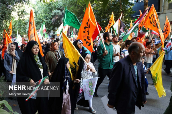 صوبوں میں غدیر کا کلومیٹروں لمبا جلوس