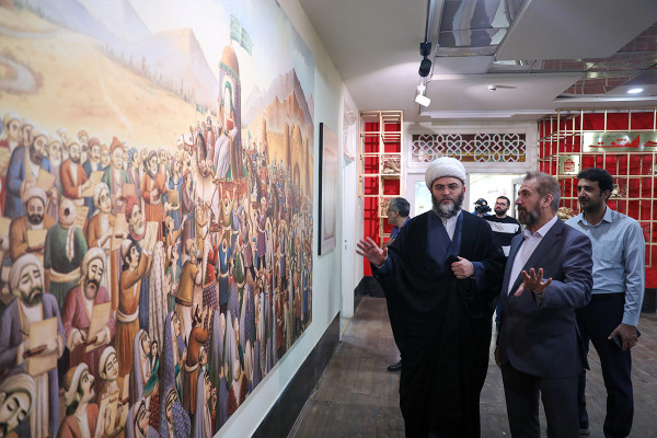 مراسم افتتاح نمایشگاه «آیینه‌های نعت»