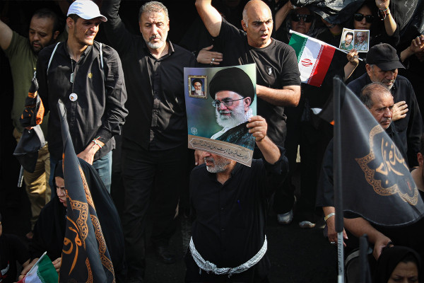 مراسم «جاماندگان الأربعين» في إيران