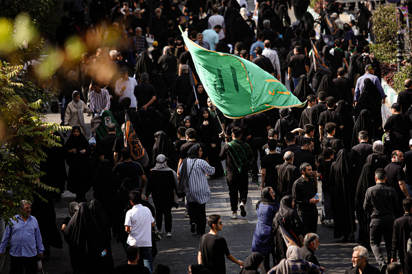 La ceremonia de los «Rezagados de Arbaín» en Irán