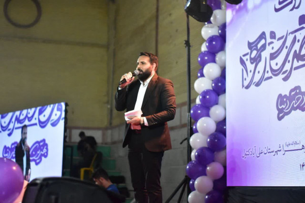 گلباران علی‌آبادکتول به مناسبت ولادت حضرت زهرا (س)