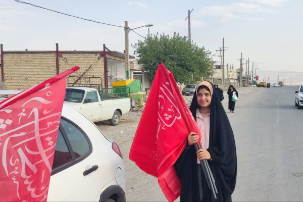 برگزاری مراسم پیاده رویی جاماندگان اربعین حسینی در شهرستان دره شهر