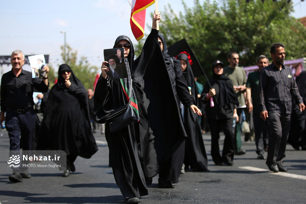 مراسم راهپیمایی جاماندگان اربعین حسینی برگزار شد