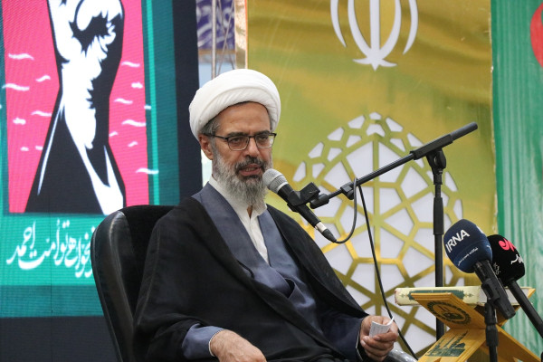 آیین سنگرسپاری مدیرکل تبلیغات اسلامی خراسان شمالی