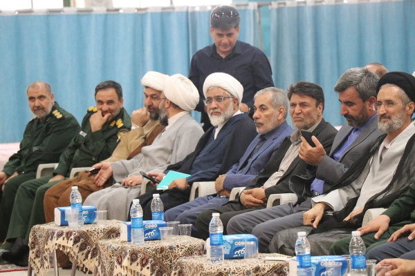 آیین سنگرسپاری مدیرکل تبلیغات اسلامی خراسان شمالی