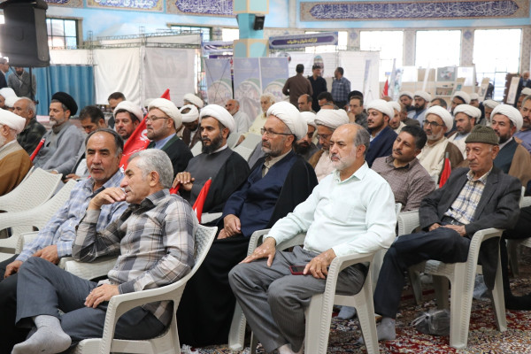 آیین سنگرسپاری مدیرکل تبلیغات اسلامی خراسان شمالی