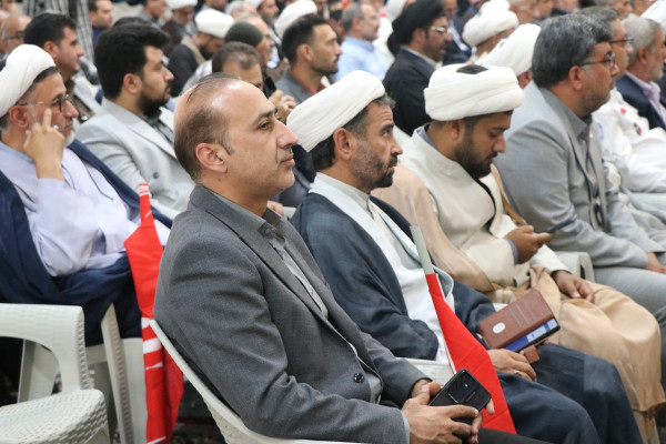 آیین سنگرسپاری مدیرکل تبلیغات اسلامی خراسان شمالی