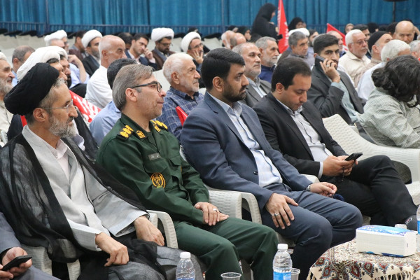 آیین سنگرسپاری مدیرکل تبلیغات اسلامی خراسان شمالی