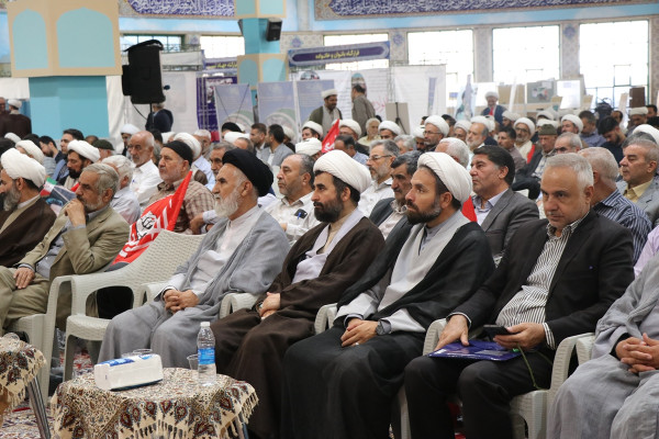 آیین سنگرسپاری مدیرکل تبلیغات اسلامی خراسان شمالی
