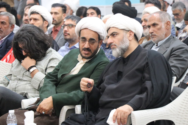 آیین سنگرسپاری مدیرکل تبلیغات اسلامی خراسان شمالی