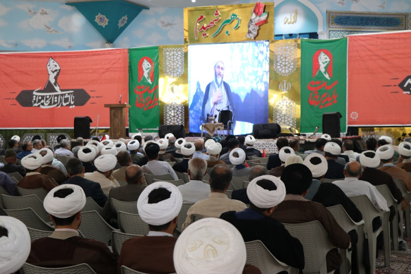 آیین سنگرسپاری مدیرکل تبلیغات اسلامی خراسان شمالی