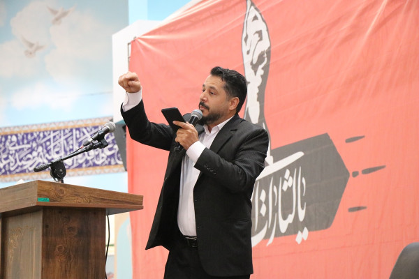 آیین سنگرسپاری مدیرکل تبلیغات اسلامی خراسان شمالی