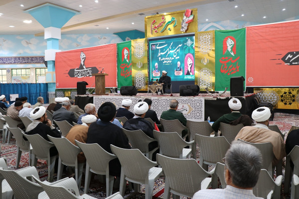 آیین سنگرسپاری مدیرکل تبلیغات اسلامی خراسان شمالی