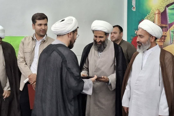 مراسم تکریم و معارفه رئیس اداره تبلیغات اسلامی شهرستان درگز