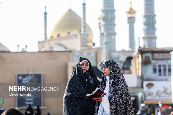 مراسم قرائت دعای عرفه