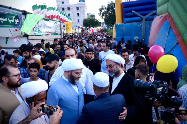 حضور رئیس سازمان تبلیغات اسلامی در مهمانی امت احمد