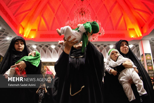 مراسم «شیرخوارگان حسینی» در سراسر کشور