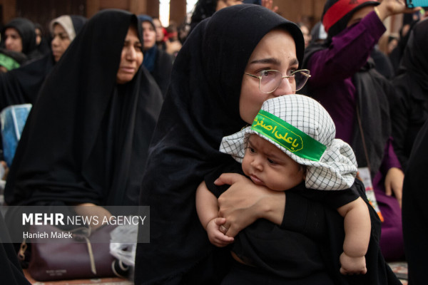مراسم «شیرخوارگان حسینی» در سراسر کشور