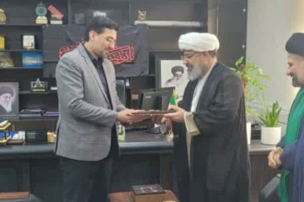 دیدار رئیس اداره تبلیغات با فرماندار شهرستان لالی